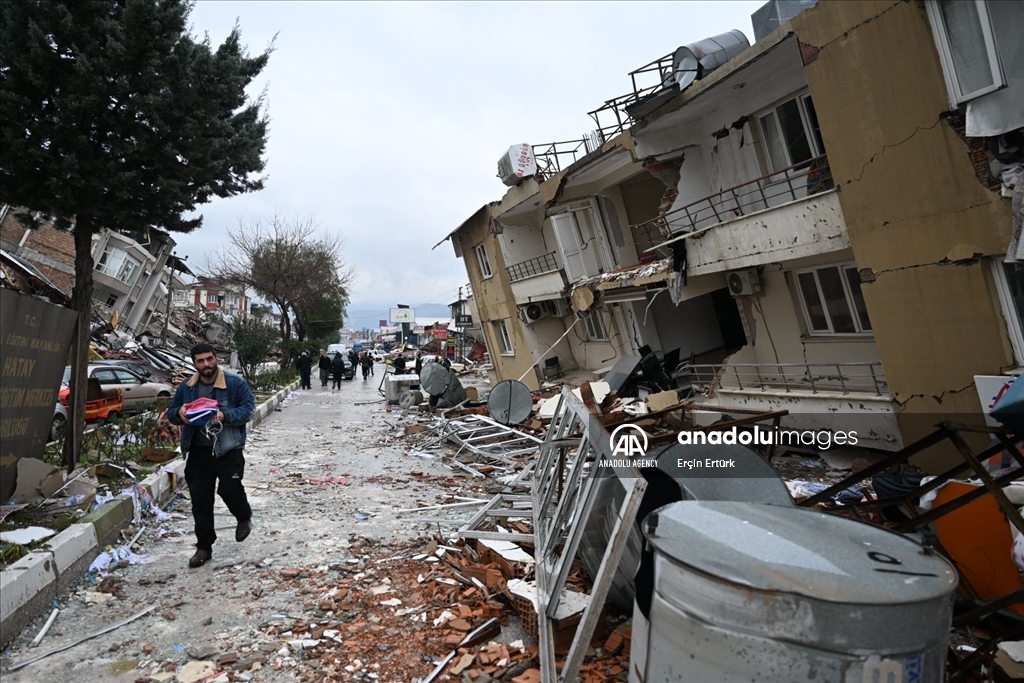 Posljedice razornog zemljotresa u Turkiye: Kahramanmaras 