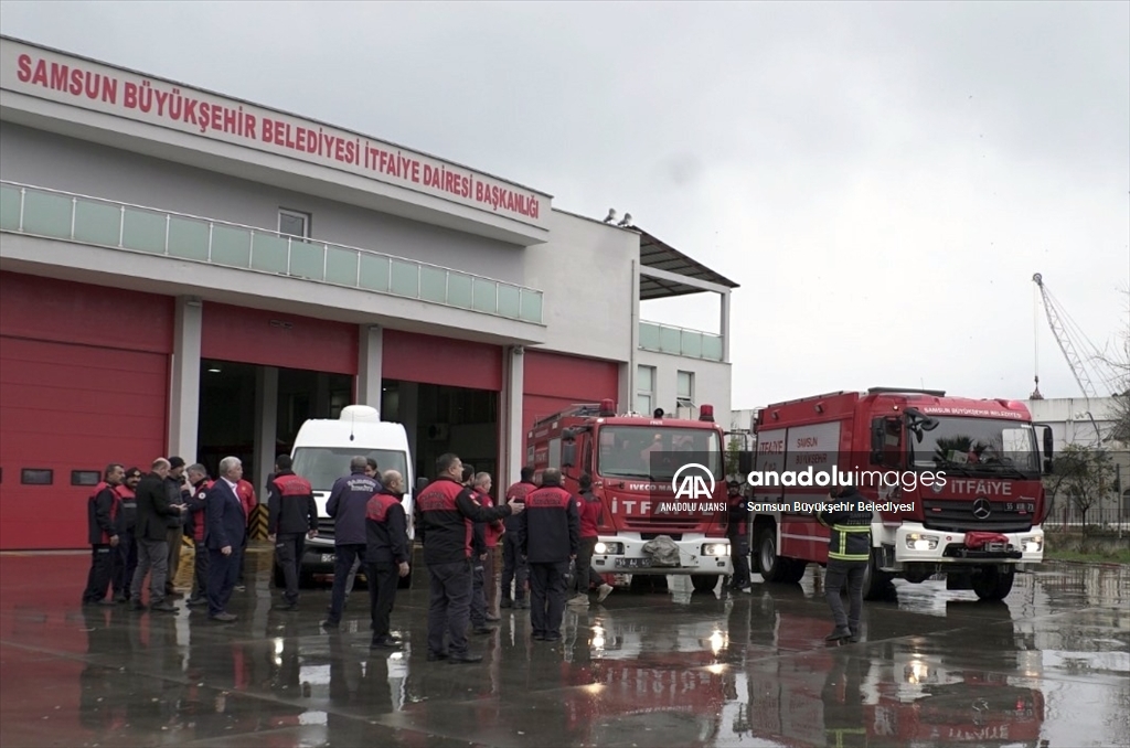 Samsun'da depremzedeler için yardım kampanyası başlatıldı