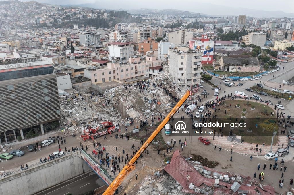 Posljedica razornog zemljotresa u Turkiye: Hatay