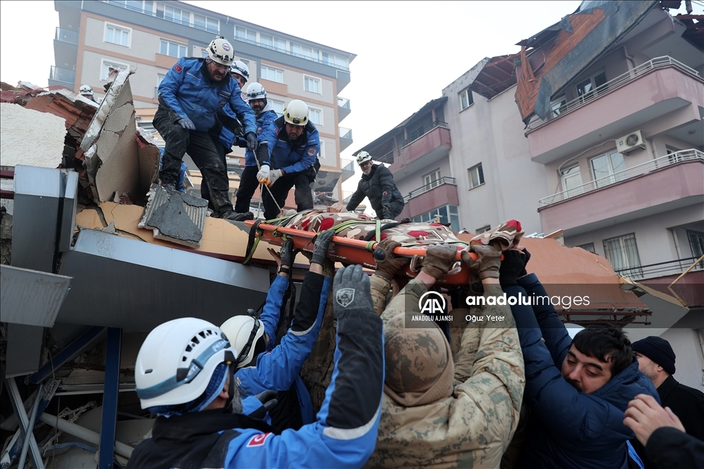 Kahramanmaraş merkezli deprem
