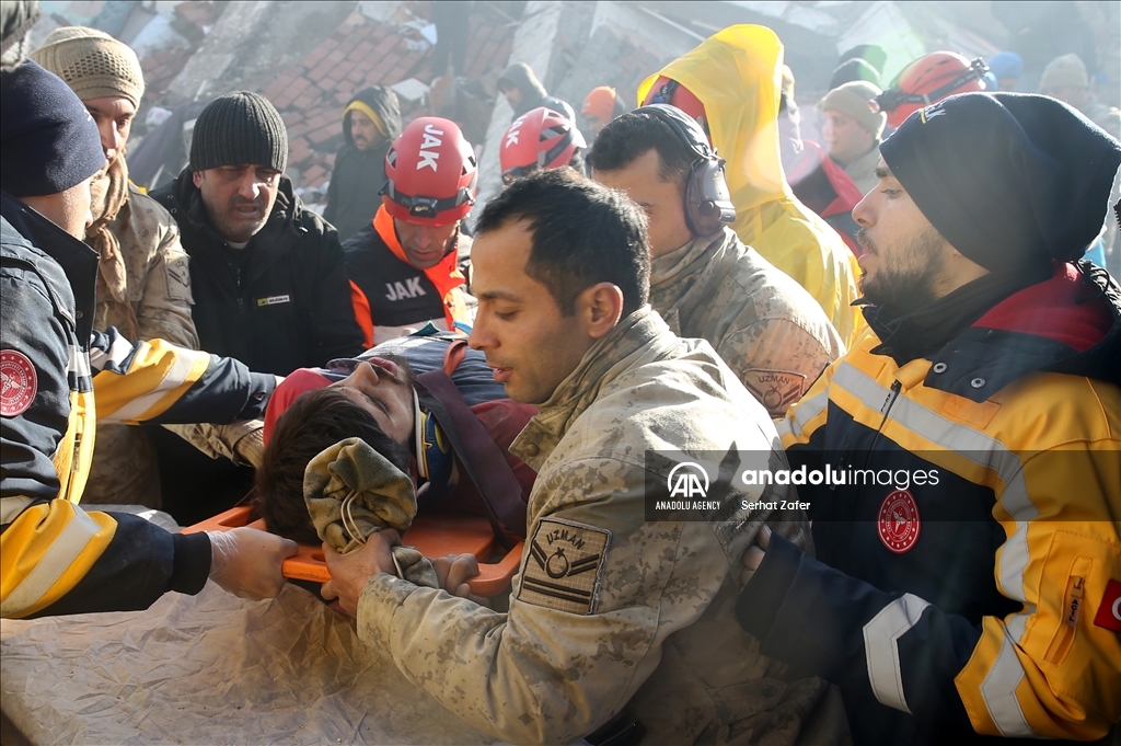1 rescued under rubble after 30 hours of 7.7 magnitude Kahramanmaras earthquake