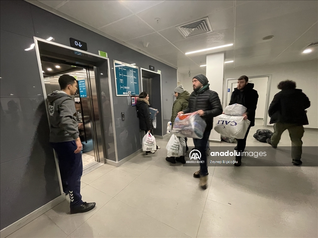 کمپین کمک‌رسانی مردم ترکیه به زلزله‌زدگان 