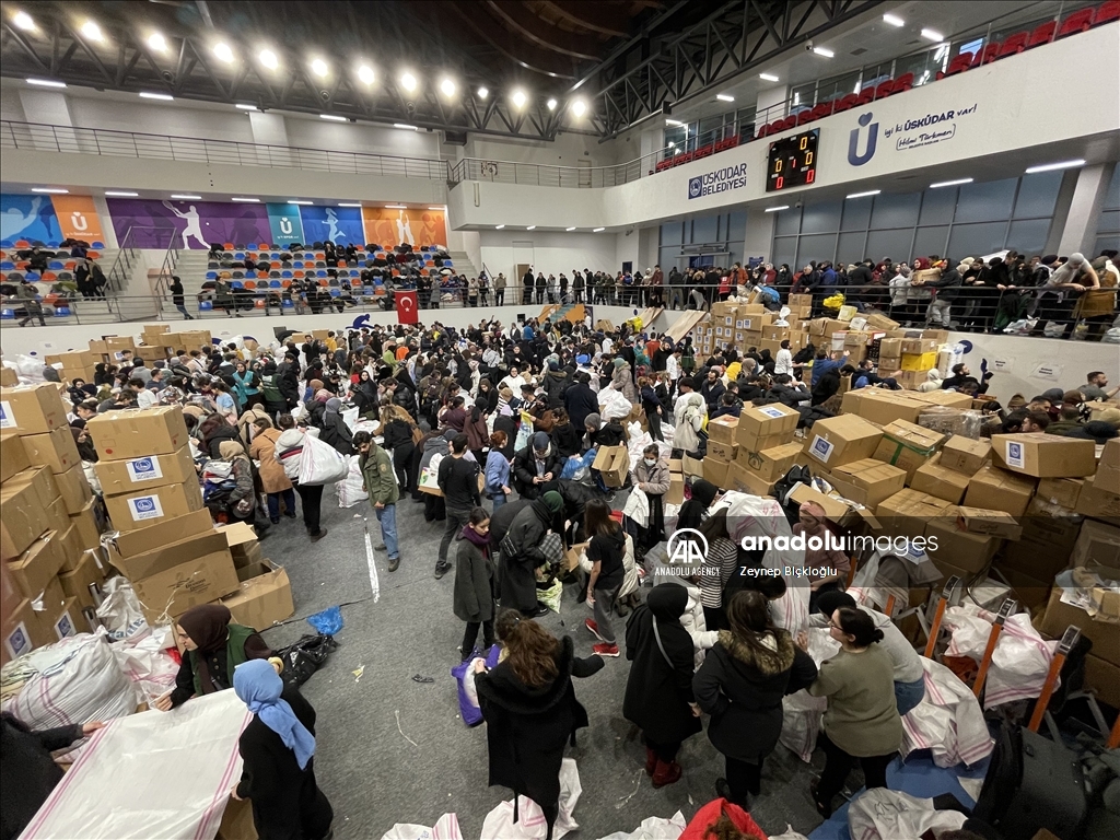کمپین کمک‌رسانی مردم ترکیه به زلزله‌زدگان 