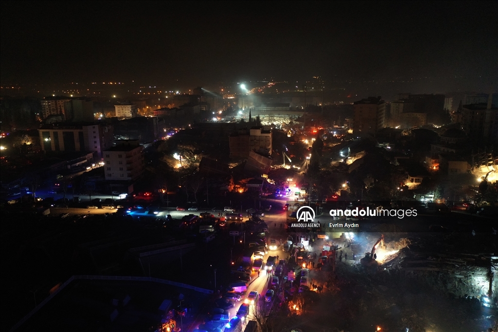 Search and rescue efforts continue in Kahramanmaras
