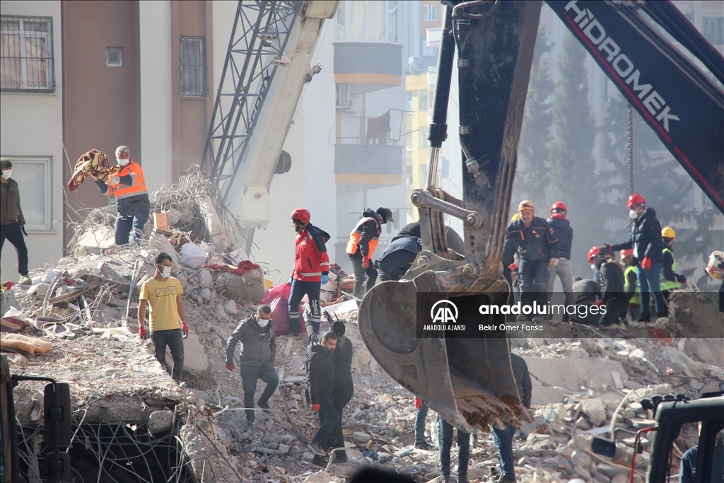 Kahramanmaraş Merkezli 10 Ili Etkileyen Depremin 4. Gününde Kurtarma ...