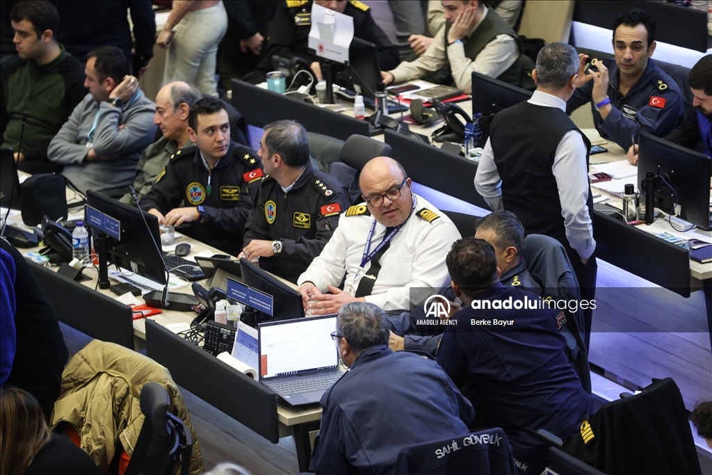 AFAD Center in Ankara coordinates the operations at earthquake zone