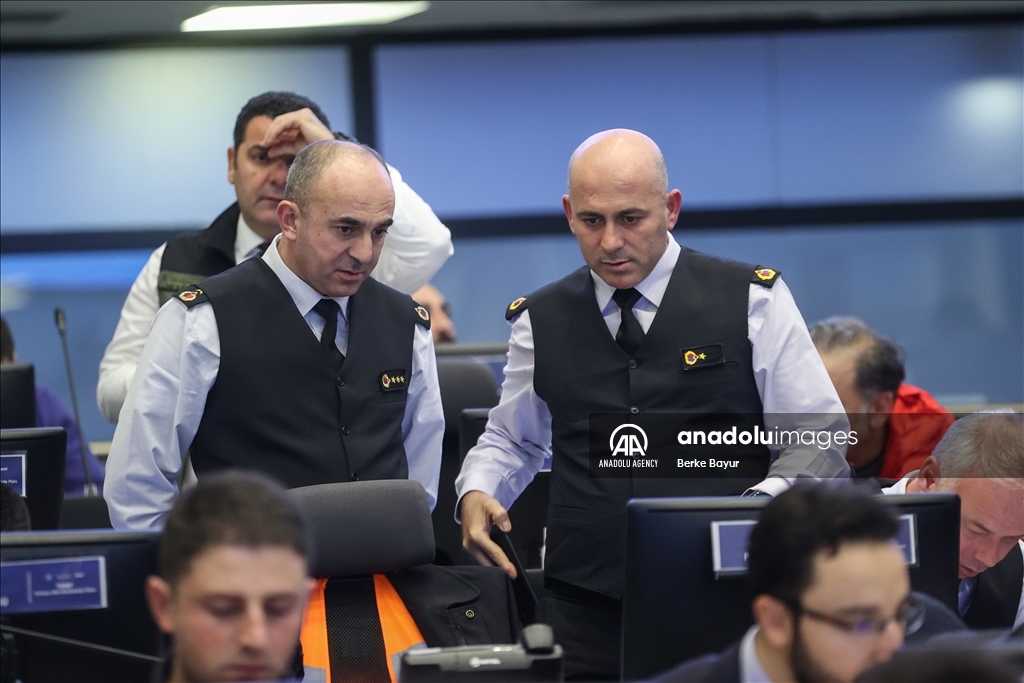 AFAD Center in Ankara coordinates the operations at earthquake zone