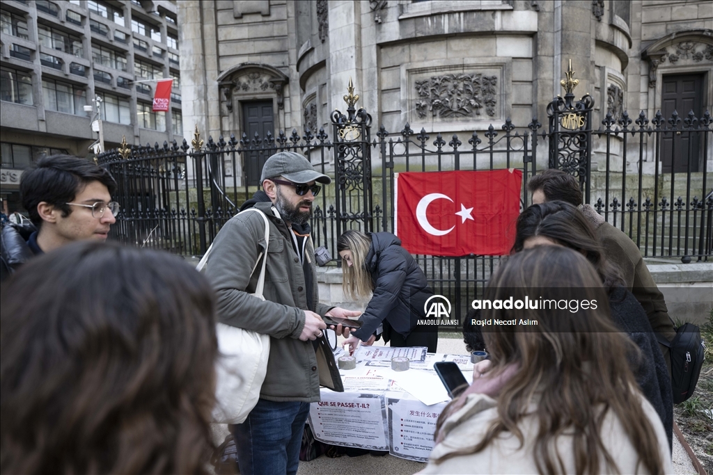 Türk öğrenci birlikleri Londra'da yardım organizasyonu düzenledi
