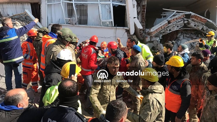 Türkiye : une chienne guide les secouristes jusqu'à l'emplacement de sa maîtresse sous les décombres	