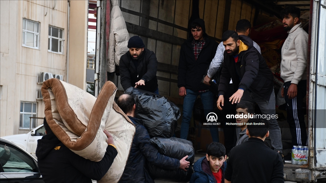 سرکنسولگری ترکیه در اربیل: 14 کامیون کمک به منطقه زلزله‌زده به راه افتاد 