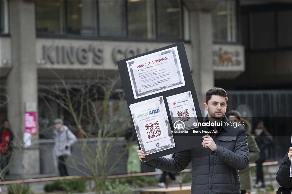 Türk öğrenci birlikleri Londra'da yardım organizasyonu düzenledi