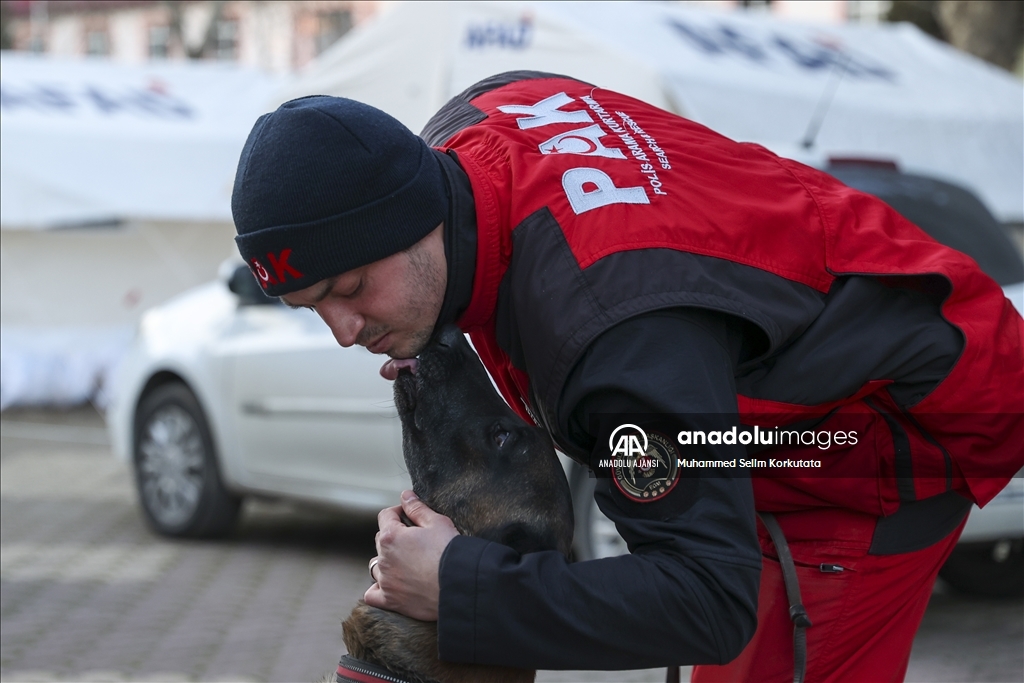 PAK bünyesindeki 4 arama kurtarma köpeği 74 kişinin kurtarılmasını sağladı