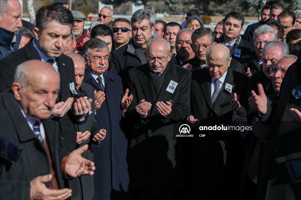 Eski CHP Genel Başkanı Baykal son yolculuğuna uğurlandı