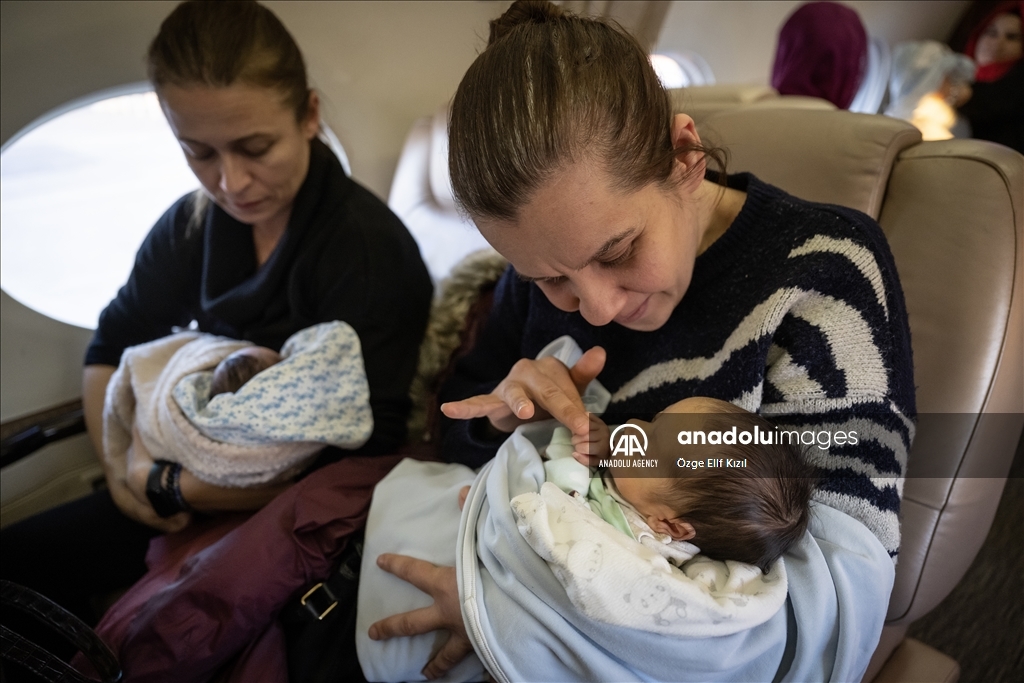 15 bayi dipindahkan ke Ankara dari zona gempa