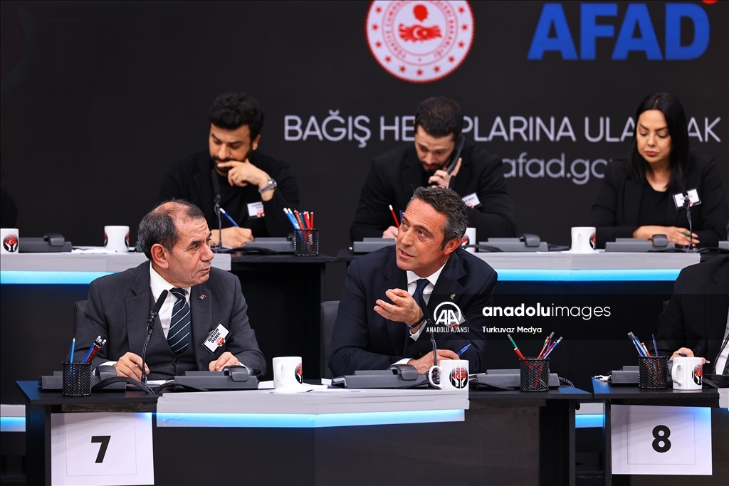 "Türkiye Tek Yürek" yardım kampanyası