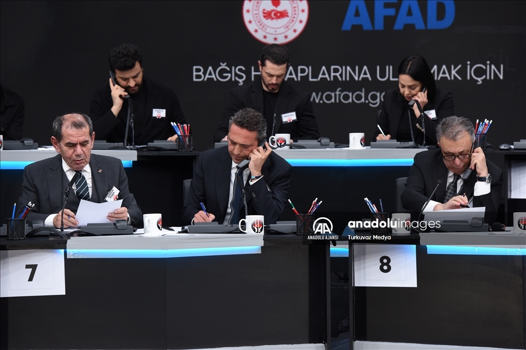 "Türkiye Tek Yürek" yardım kampanyası