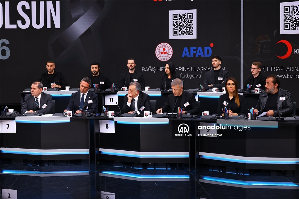 "Türkiye Tek Yürek" yardım kampanyası