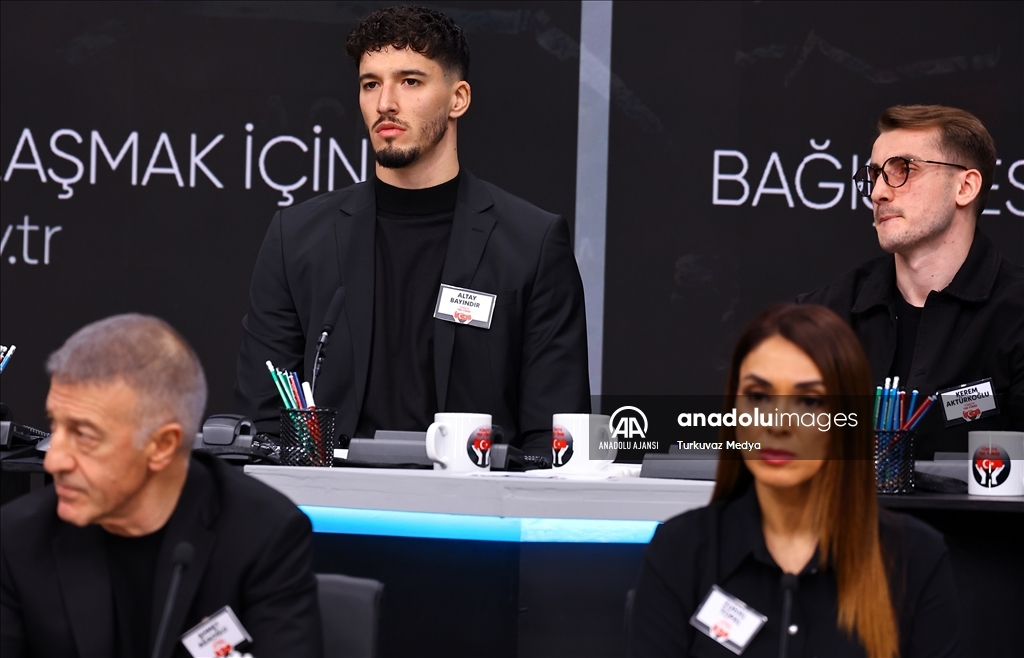 "Türkiye Tek Yürek" yardım kampanyası