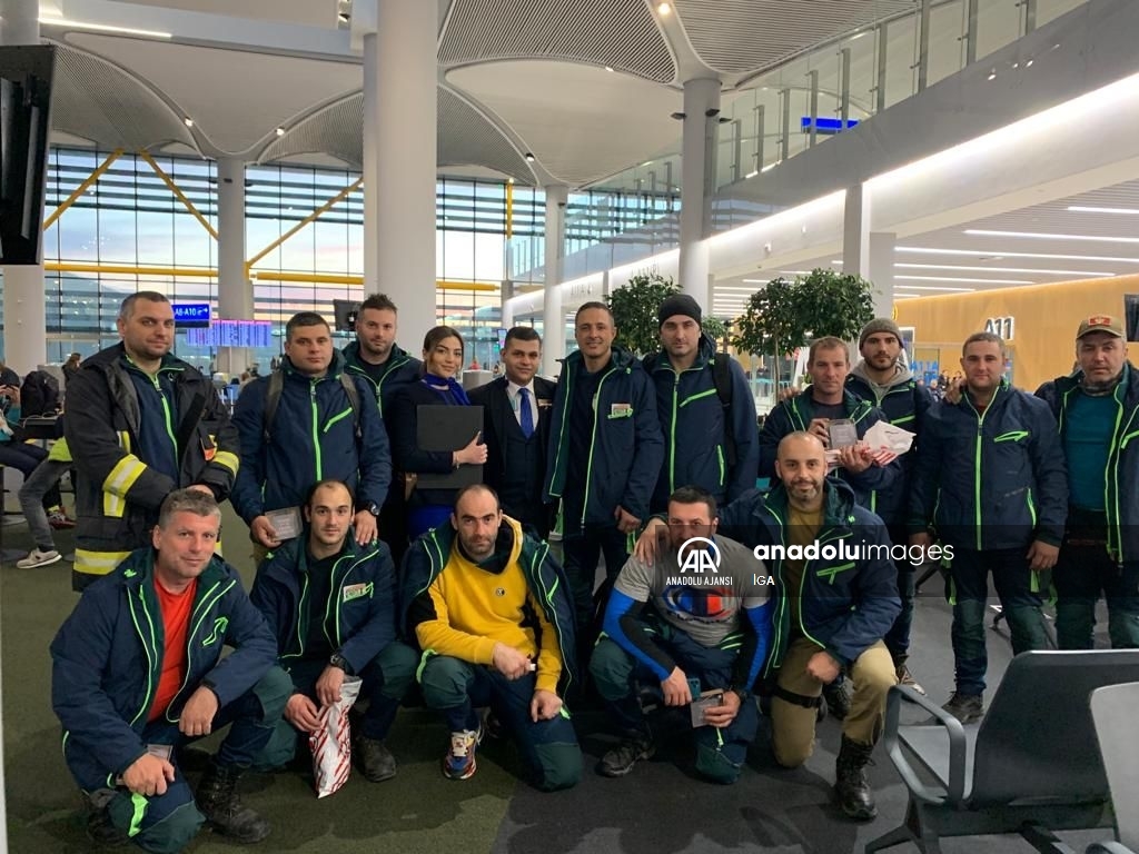 İGA İstanbul Havalimanı'ndan yabancı arama kurtarma ekiplerine teşekkür