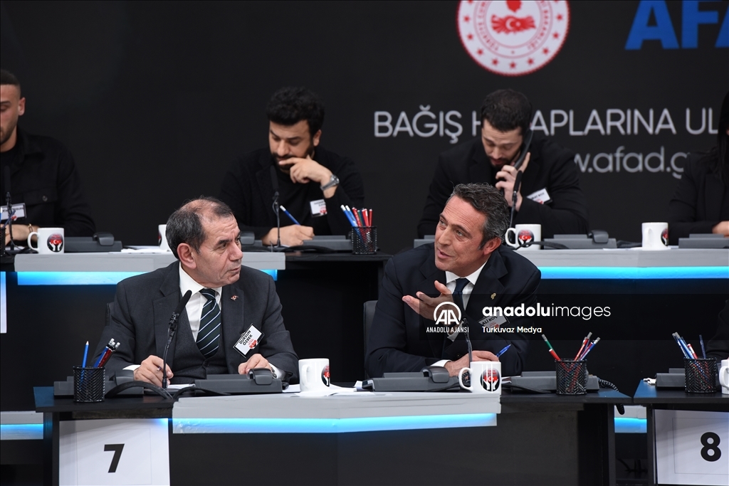 "Türkiye Tek Yürek" yardım kampanyası