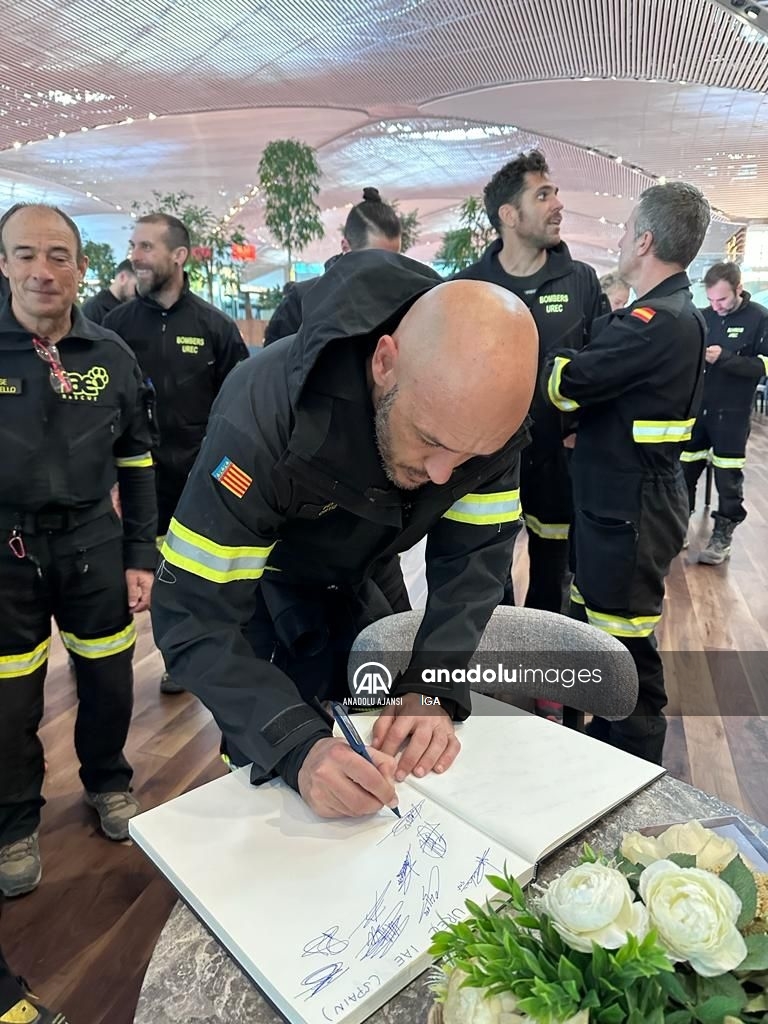 İGA İstanbul Havalimanı'ndan yabancı arama kurtarma ekiplerine teşekkür
