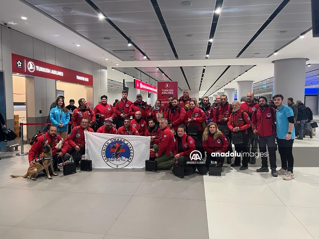 İGA İstanbul Havalimanı'ndan yabancı arama kurtarma ekiplerine teşekkür