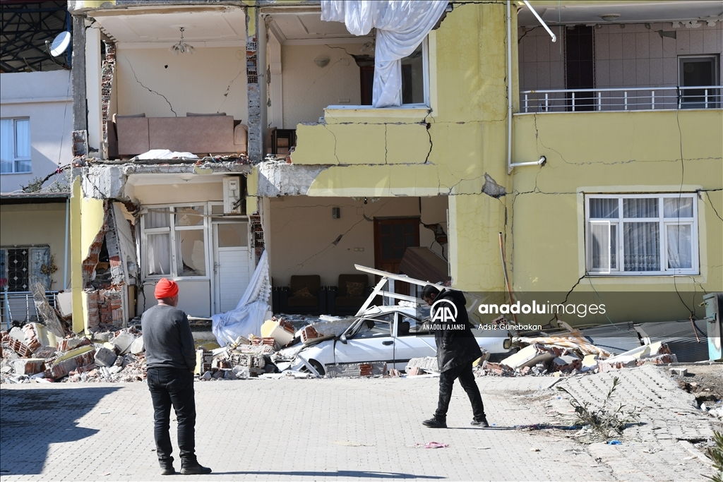 Kahramanmaraş merkezli depremlerden etkilenen Gaziantep