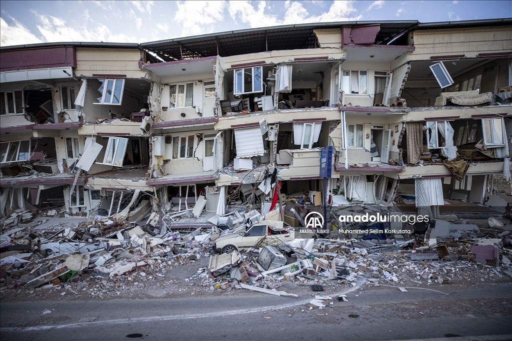 'Asrın felaketi' olarak nitelenen depremlerden etkilenen Kahramanmaraş