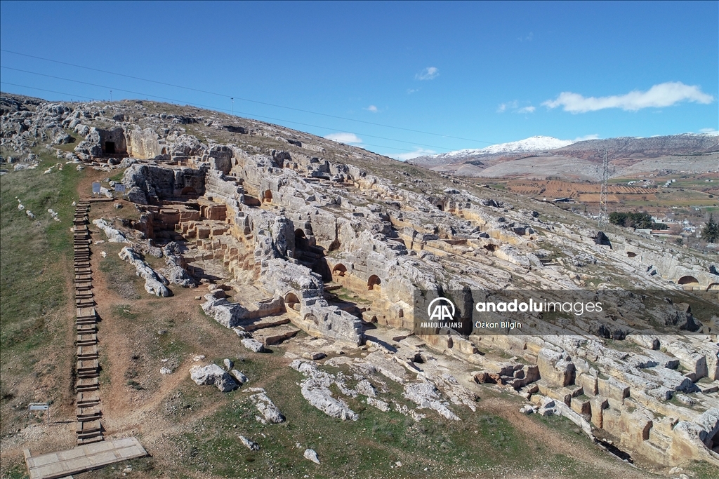 Adıyaman'daki Perre Antik Kenti depremde hasar görmedi