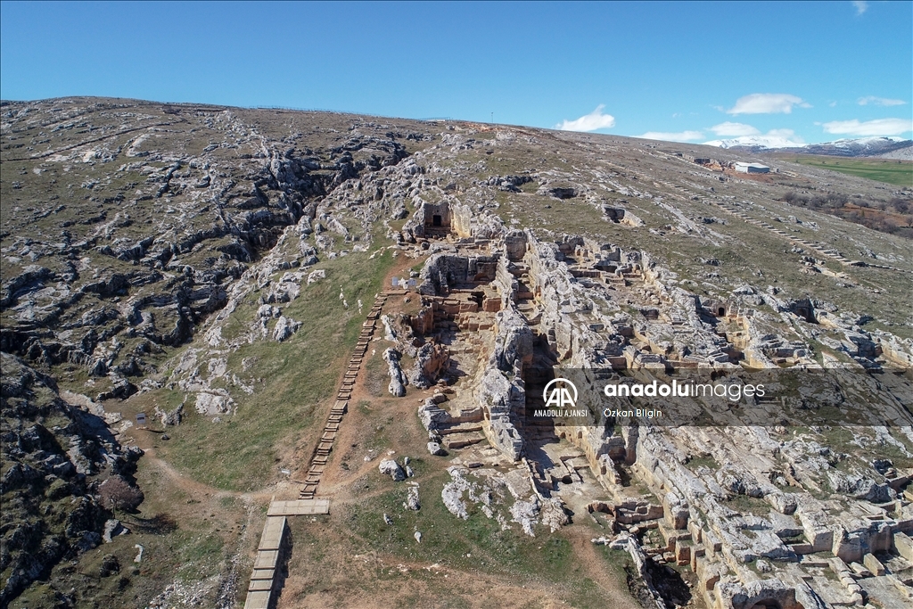 Adıyaman'daki Perre Antik Kenti depremde hasar görmedi