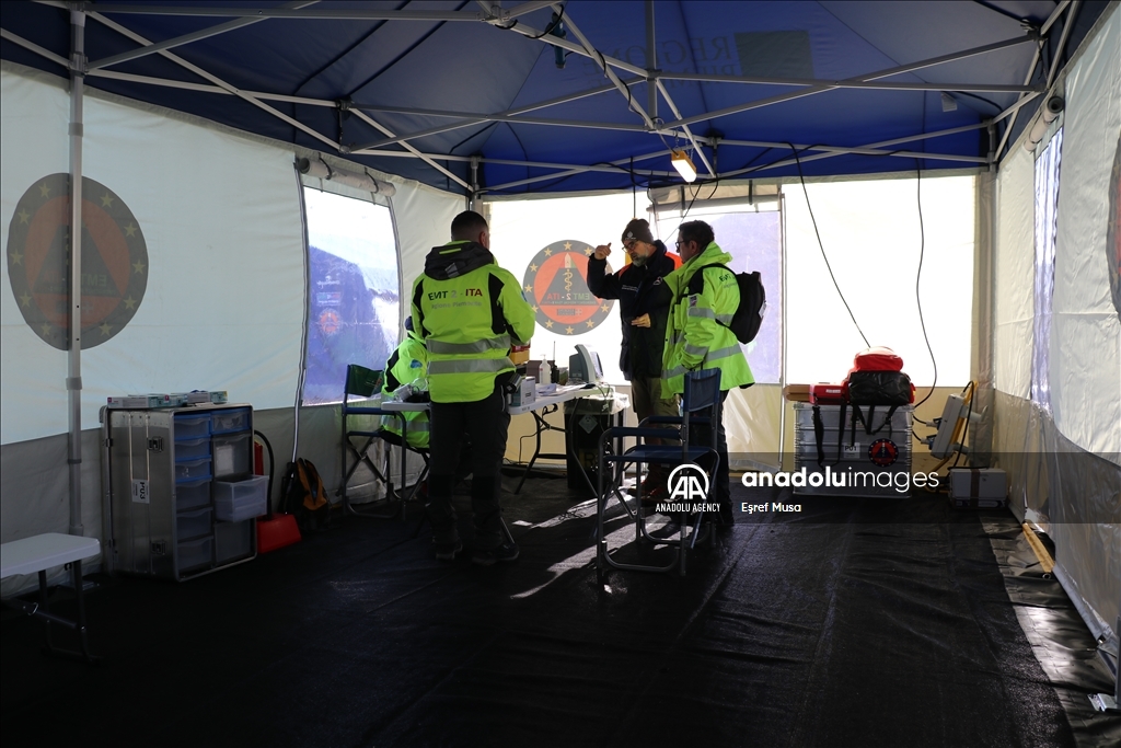 Italy set up field hospital in Turkiye's quake-stricken Hatay