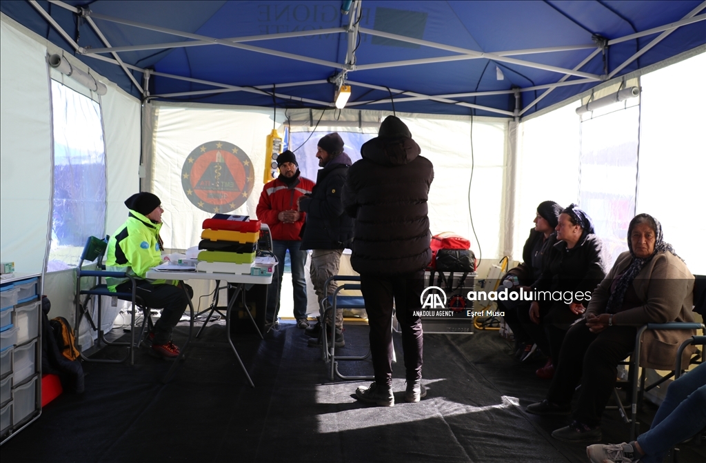 Italy set up field hospital in Turkiye's quake-stricken Hatay