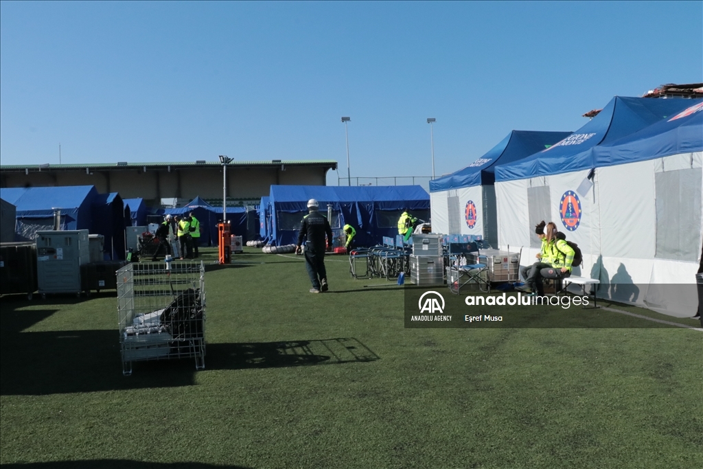 Italy set up field hospital in Turkiye's quake-stricken Hatay