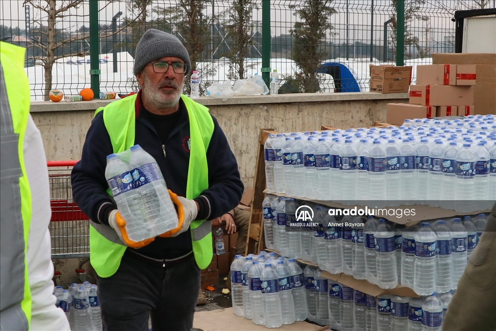 After losing 11 relatives in devastating twin earthquakes in southern Türkiye, Seref Gocer, 56, tries to ease his pain by helping others any way he can
