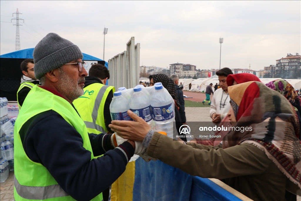 After losing 11 relatives in devastating twin earthquakes in southern Türkiye, Seref Gocer, 56, tries to ease his pain by helping others any way he can