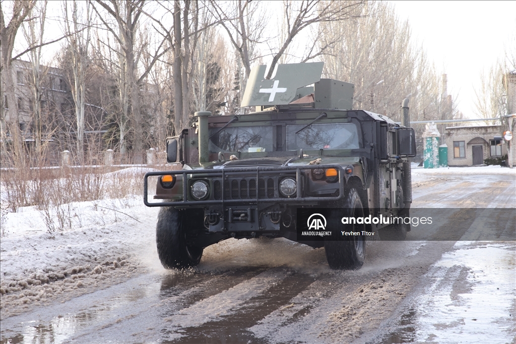 War casts its shadow over civilians' lives in the Ukrainian city of Bakhmut, where military activity continues a year after the conflict with Russia began