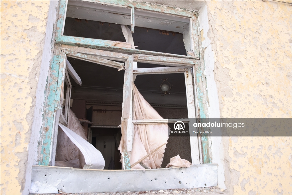 Military forces have remained visible in Ukraine’s eastern region of Donetsk since the Russian war on the country started last year