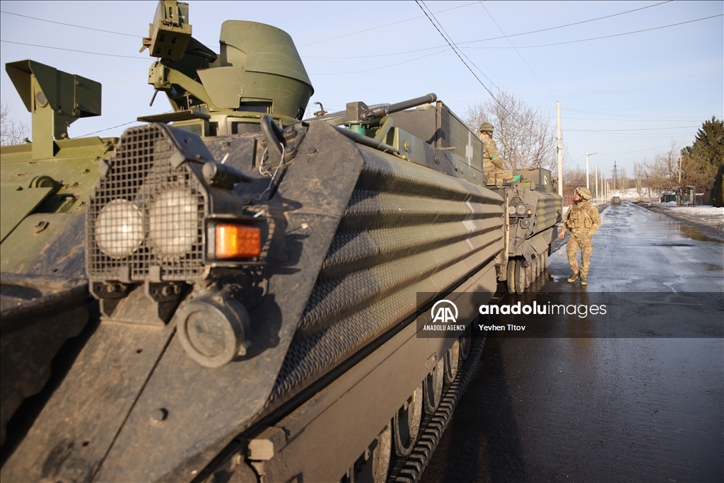 War casts its shadow over civilians' lives in the Ukrainian city of Bakhmut, where military activity continues a year after the conflict with Russia began