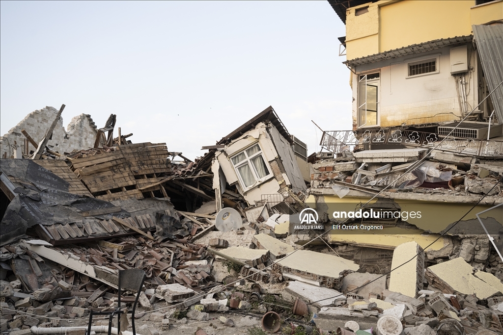 Antakya'daki Rum Ortodoks Kilisesi de depremlerde yıkıldı