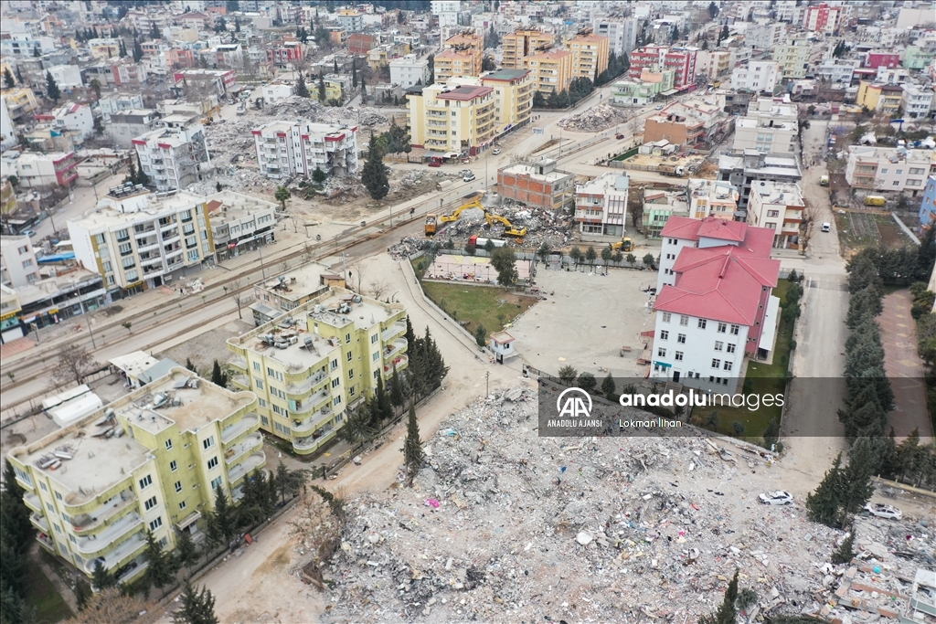 Kahramanmaraş Merkezli Depremlerden Etkilenen Adıyaman - Anadolu Ajansı