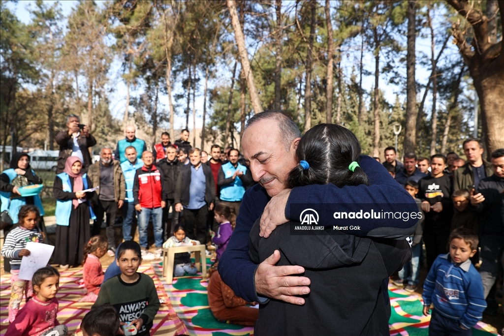 Dışişleri Bakanı Çavuşoğlu, Kahramanmaraş'ta