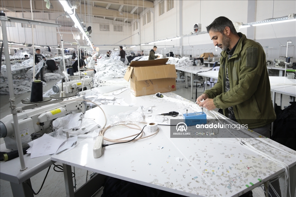 Adıyaman Kahta Organize Sanayi Bölgesi üretime devam ediyor