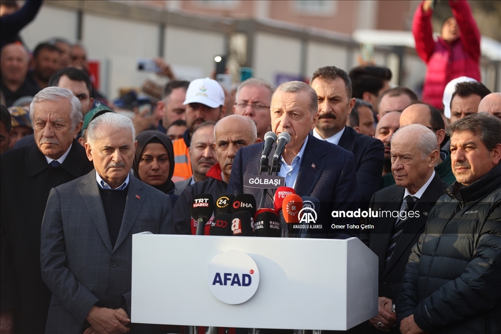 Cumhurbaşkanı Recep Tayyip Erdoğan, Adıyaman'da