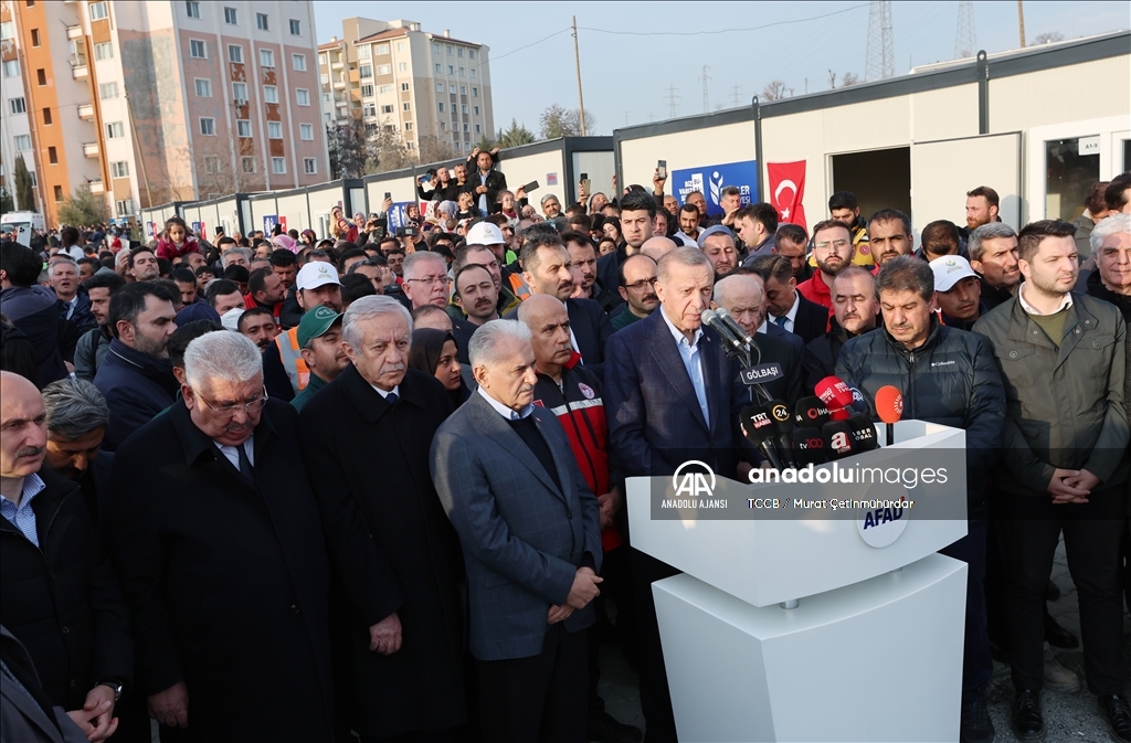 Cumhurbaşkanı Recep Tayyip Erdoğan, Adıyaman'da