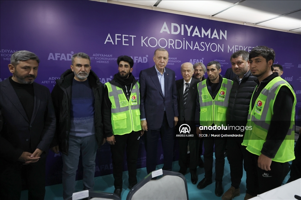 Cumhurbaşkanı Erdoğan, Adıyaman'da