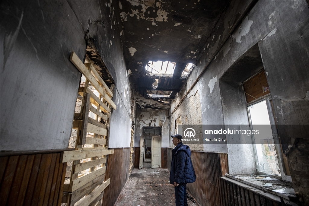 Ukrayna'da bir yıldır Rus saldırıları altındaki Orikhiv'de halk insani yardımlarla geçiniyor