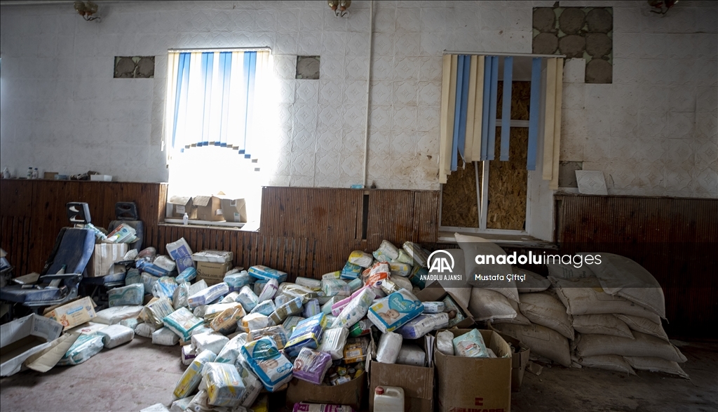Ukrayna'da bir yıldır Rus saldırıları altındaki Orikhiv'de halk insani yardımlarla geçiniyor