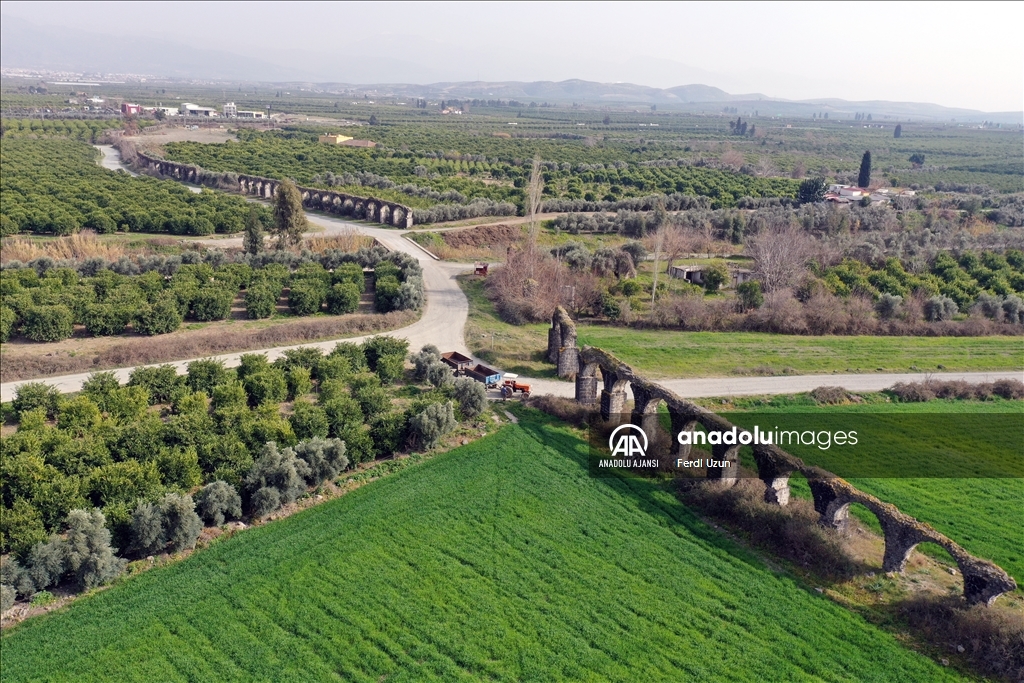 Hatay'daki Epiphaneia Antik Kenti kalıntıları son depremlerden etkilenmedi