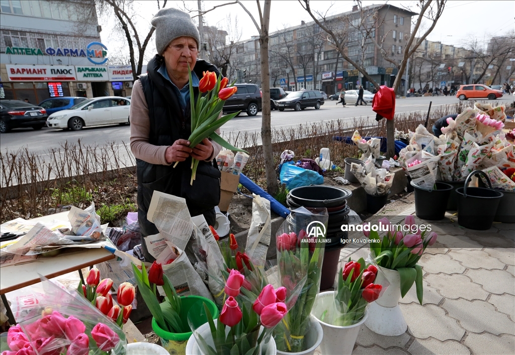 Kırgızistan'da 8 Mart Dünya Kadınlar Günü