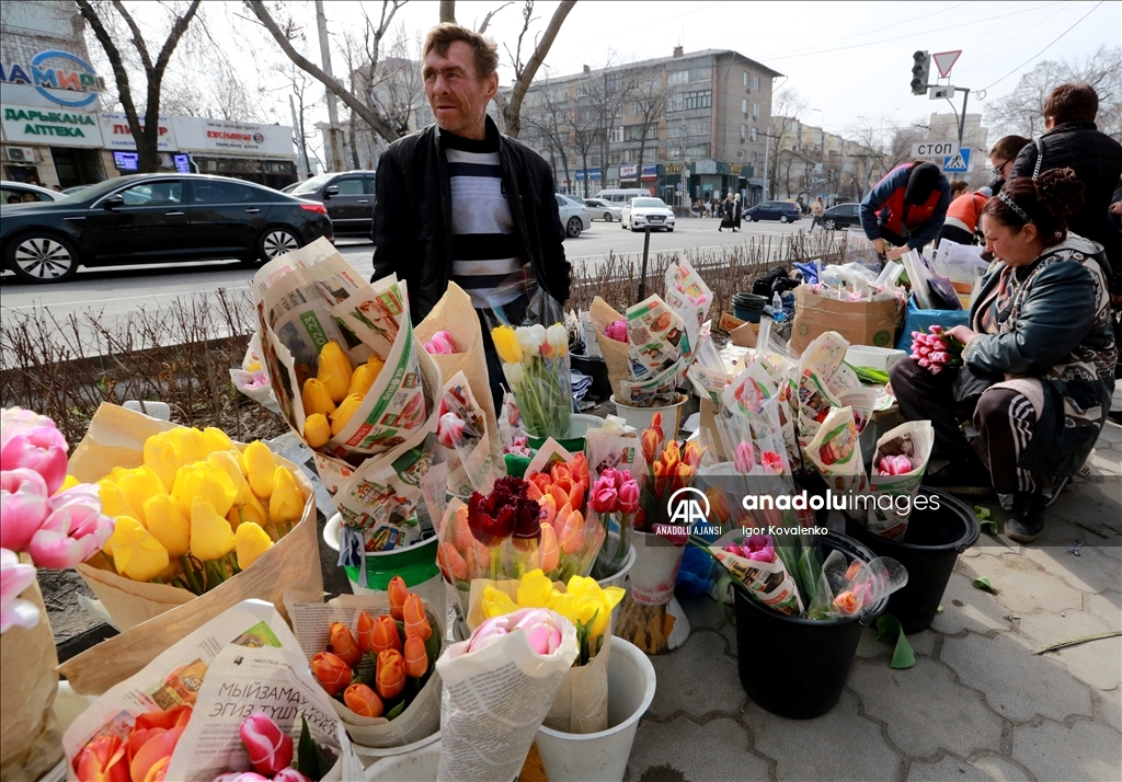 Kırgızistan'da 8 Mart Dünya Kadınlar Günü